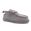 FLEECE EASY (VELCRO STRAP) - GREY / M12 - Footwear Black Sheep Australia black sheep eldery healthcare medical non slip