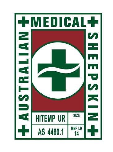 Medical Sheepskin Underlay (60 x 90cm) - AS4480.1 CSIRO Certified